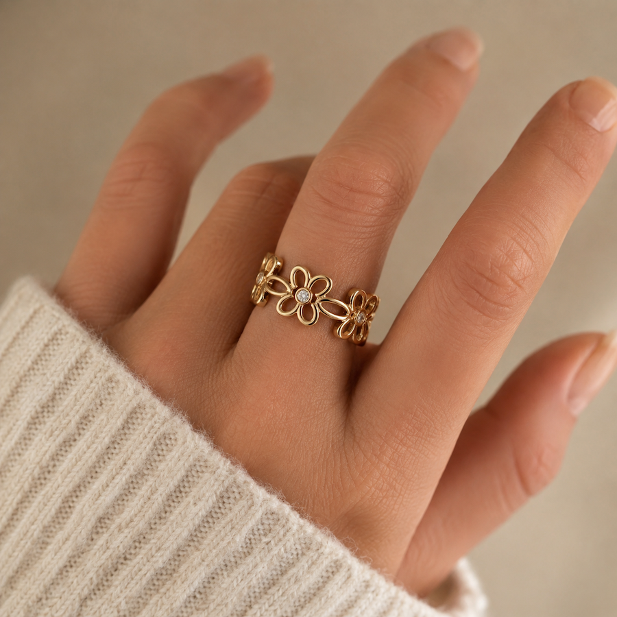 Dahlia ring