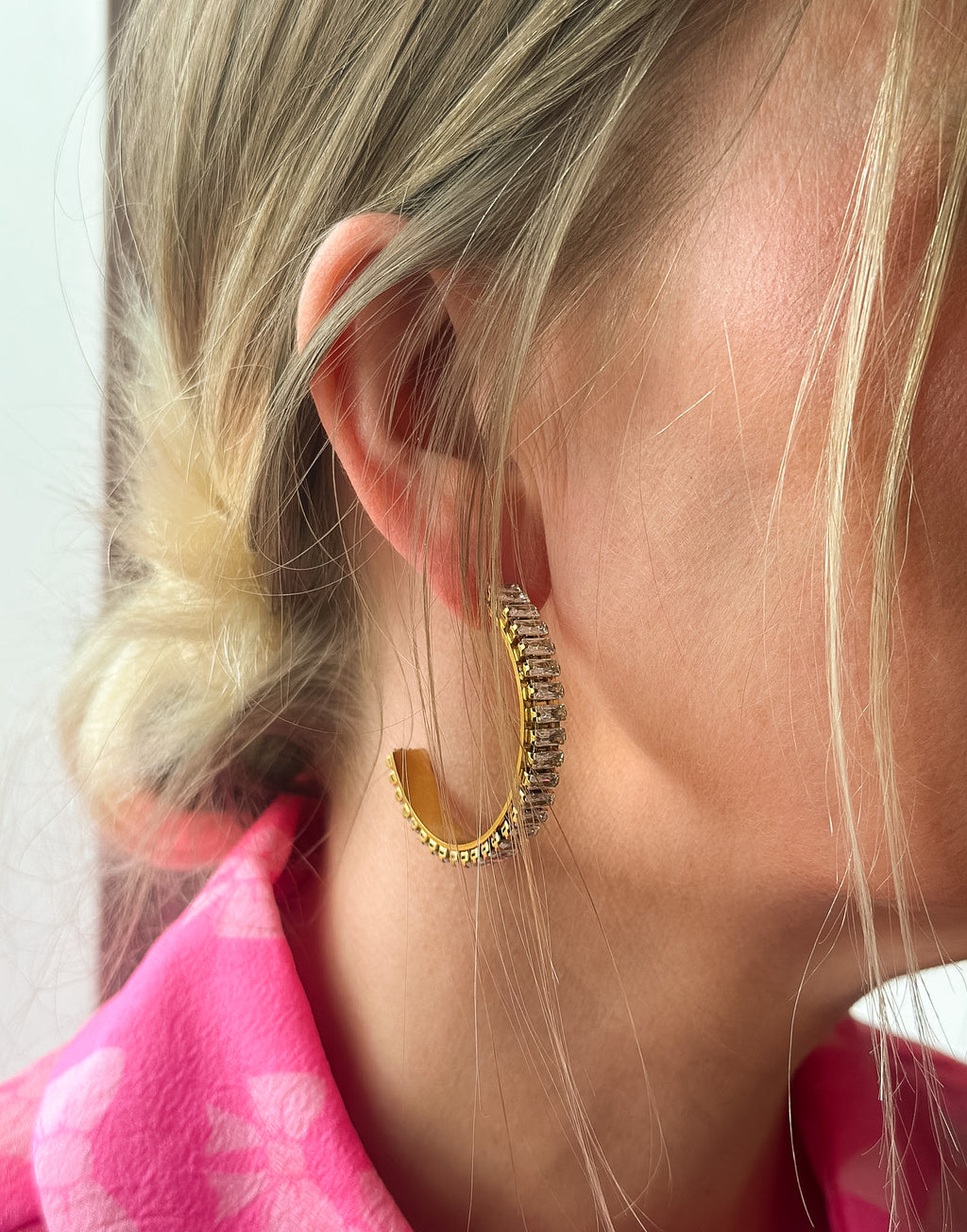 Cleo creoler guldfarvet