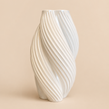 Isadora vase hvid silke