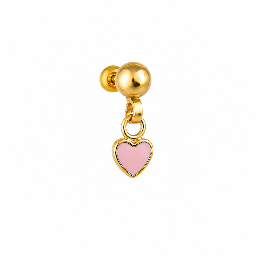 Love piercing ørestik