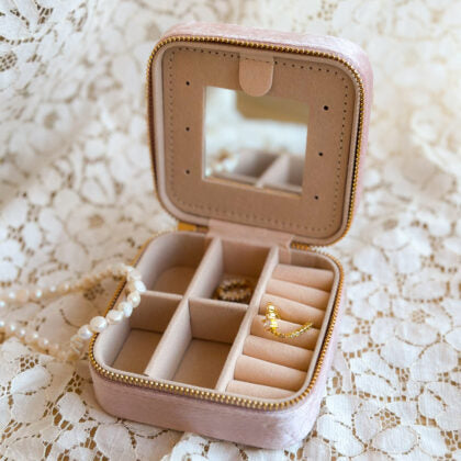 Firkantet skrin - rosa