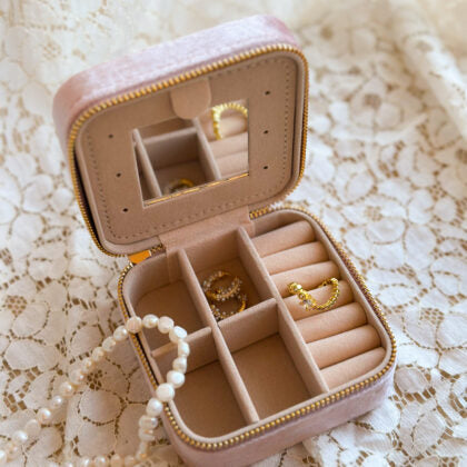 Firkantet skrin - rosa