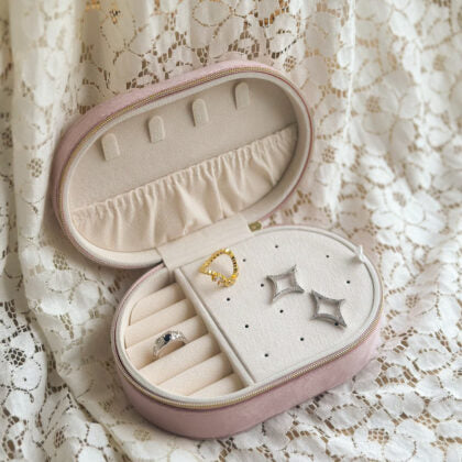 Oval skrin - rosa